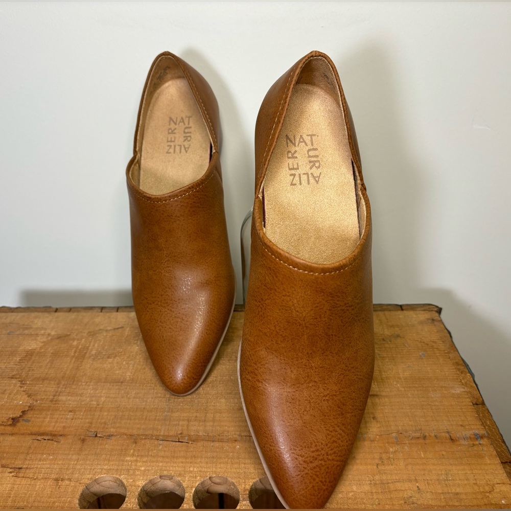 Naturalizer Brown Ankle Booties - Picture 2 of 13